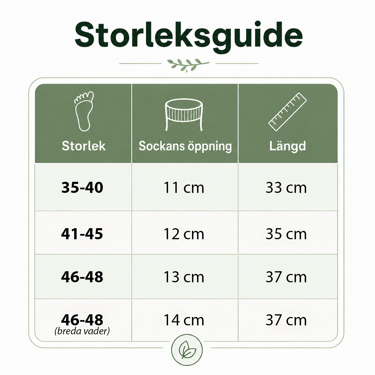 Stödstrumpor vit