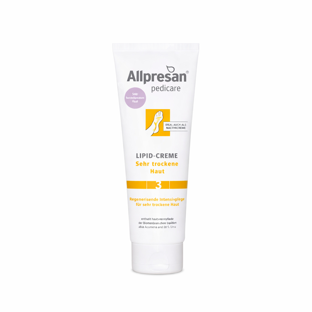 Allpresan (3) Pedicare Lipidcreme - 125 ml - Behandl ekstremt tørre fødder