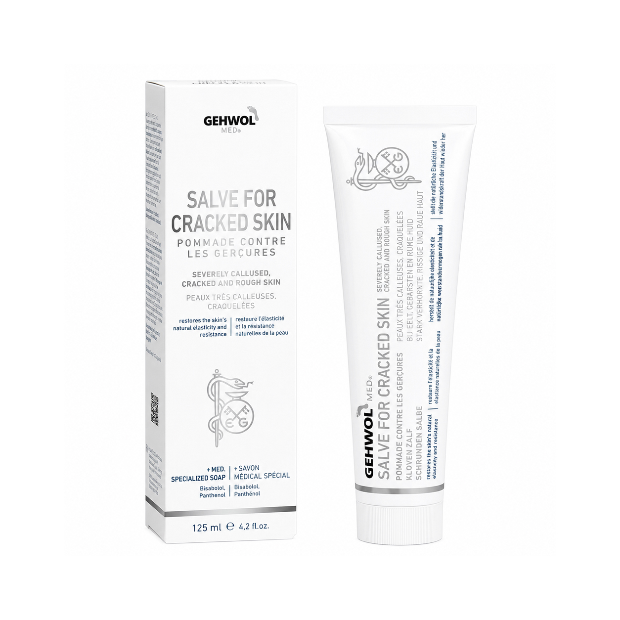 Gehwol salve - 125 ml - Til sprukne hæle og tør hud