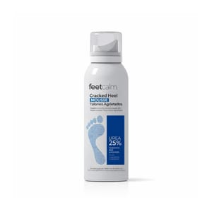 Feetcalm Cracked Heel-mousse 25% Urea - 125 ml - For Revnede Hæle