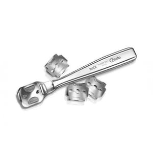 CREDO hornhindebarbermaskine (tværgående), rustfri stål, 14,5 cm