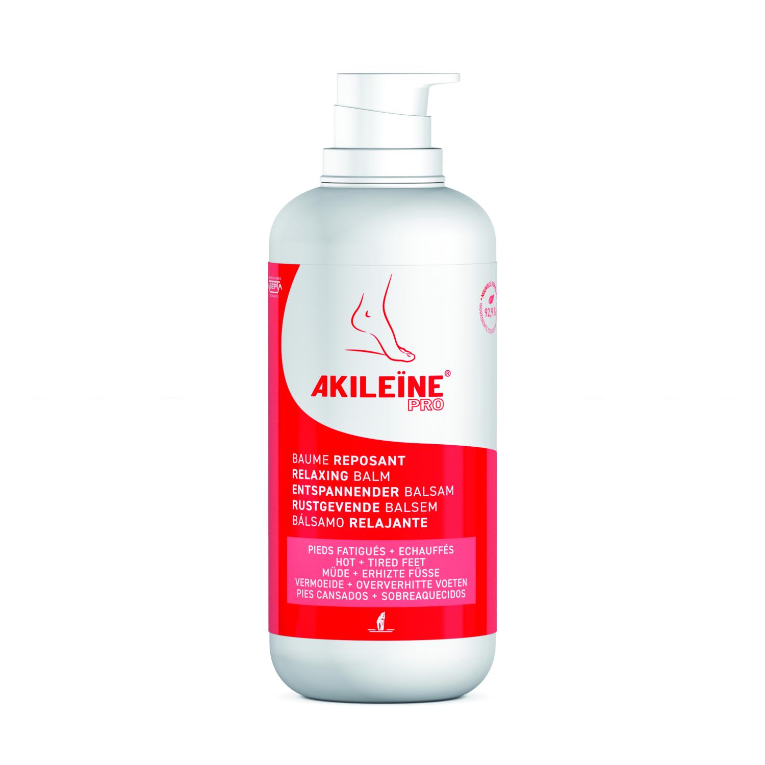 Akileine Red - 500 ml - Til trætte og ømme fødder