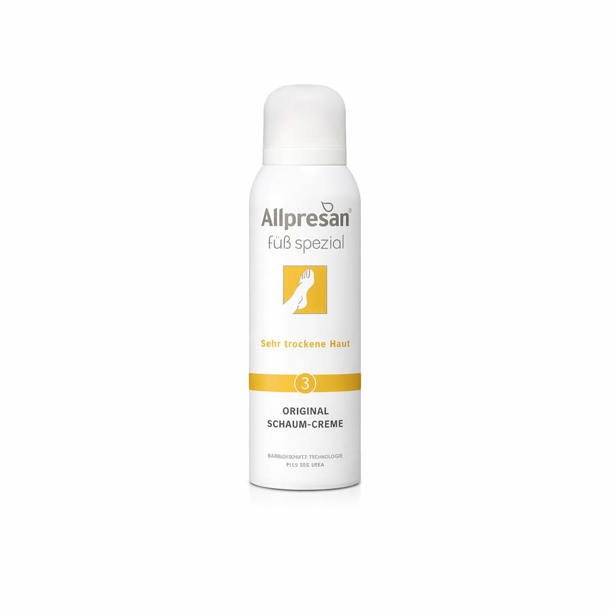 Allpresan (3) Pedicare Cream Foam - 125 ml - Forebygger tørre fødder