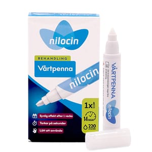 Nilocin-vortepen - 3 ml - Til behandling af vorter
