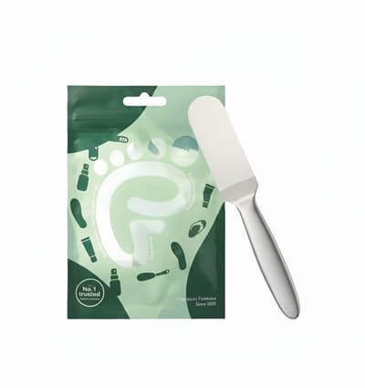 Stålfodfilterhåndtag - Fil dine fødder med anatomisk håndtag