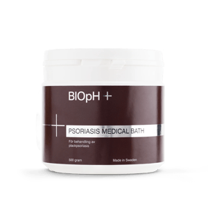BIOpH+ Psoriasis Medical Bath - 500 g - Behandling af plakpsoriasis