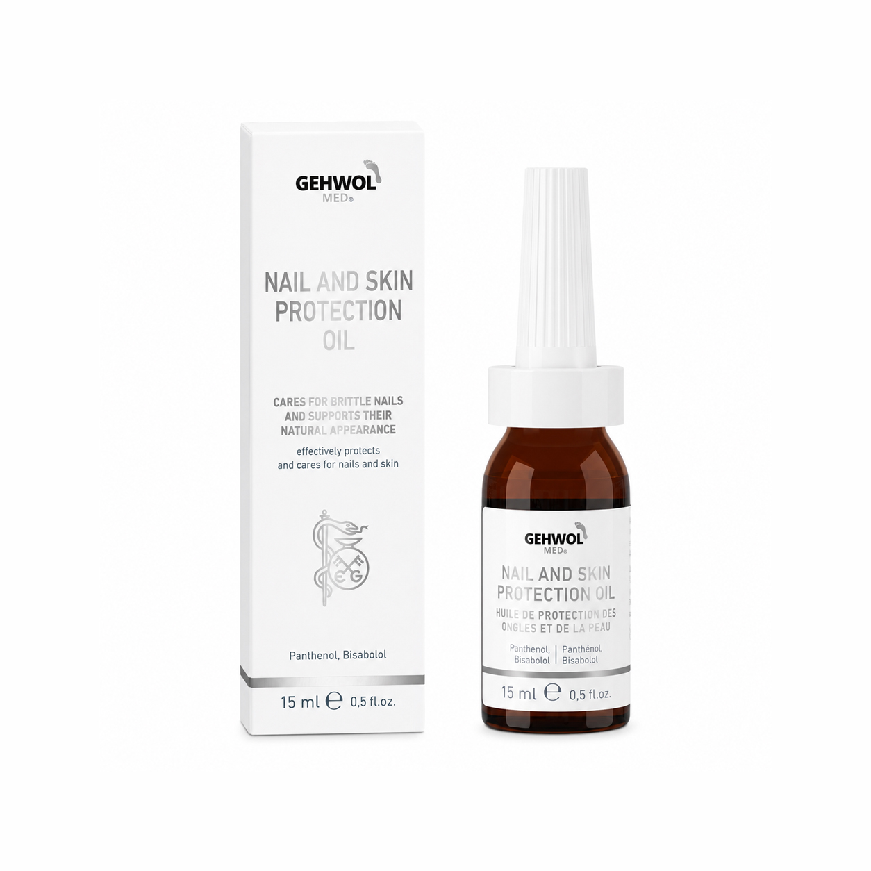 Gehwol Nail & Skin Protection Oil - 15 ml - Til tørre og sprøde negle