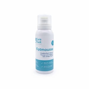 CuraFoot Fodmus - 100 ml - Fugter tør hud og styrker hudens modstandsdygtighed