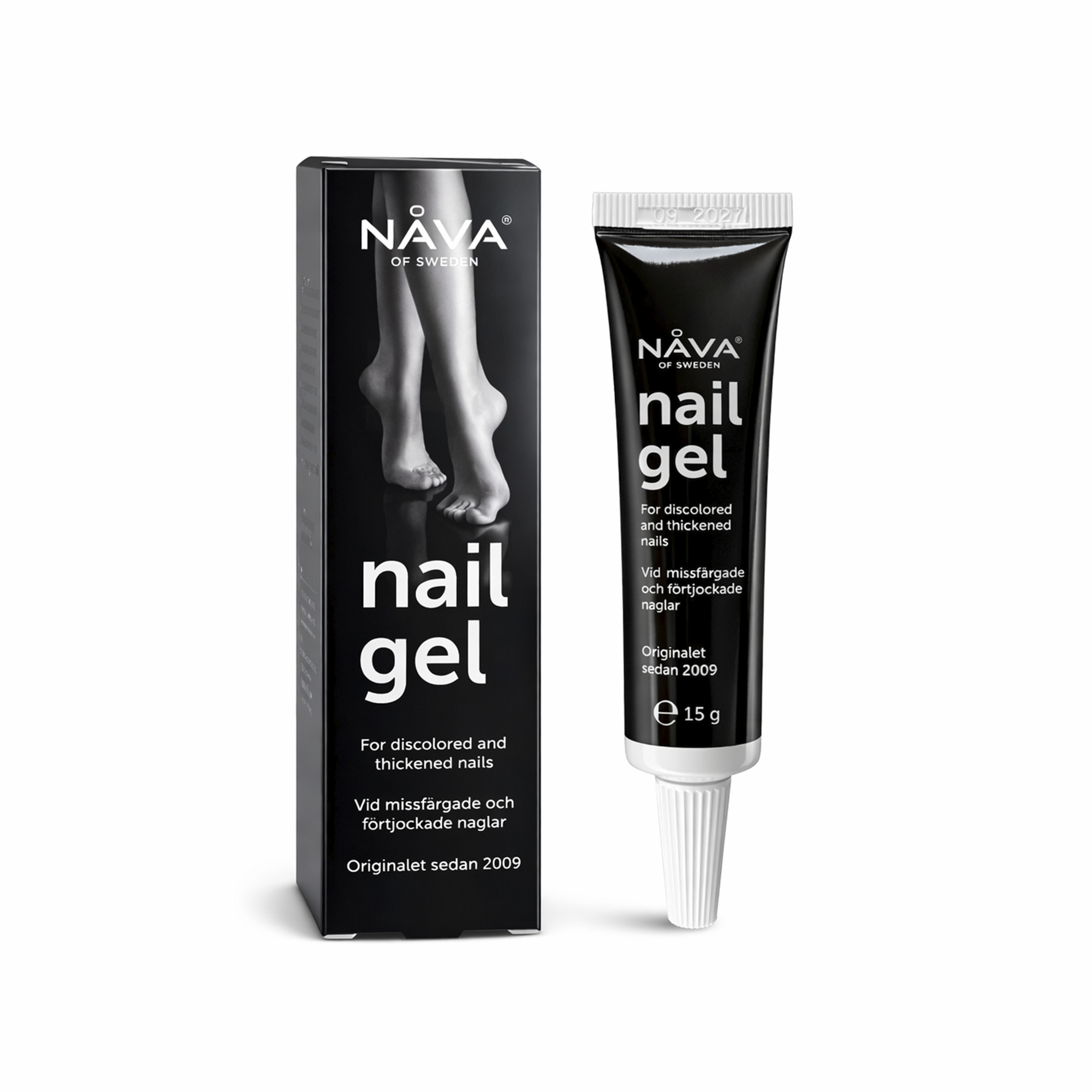 Nåva Nail Gel - 15 g - Behandling af neglesvamp