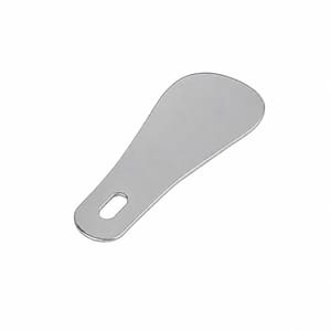 Lille metal-skohorn - 10 cm - til taske og rejse