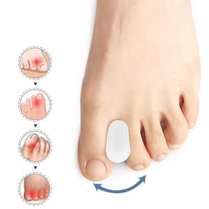 Tåspreder til hallux valgus - 2 stk. - Adskiller tæerne for at reducere smerte